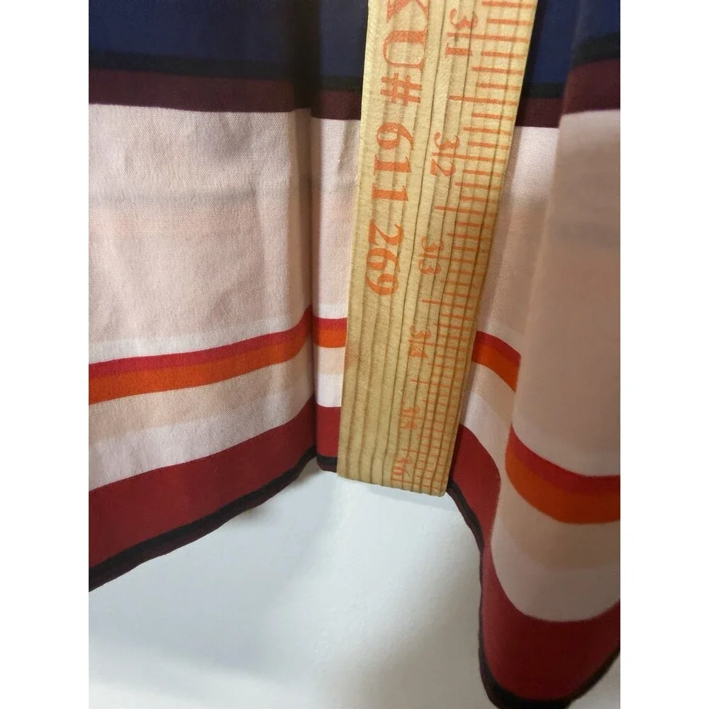 Kate Spade Women’s Colorful Short Sleeve Dress Striped. Cotton Multicolor Sz 6
